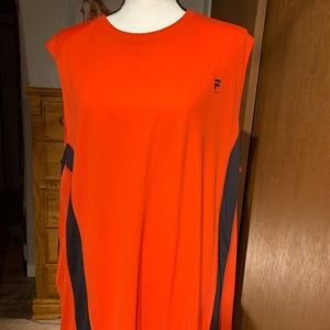 NWT Men’s Fila Sport Red Sleeveless Tee